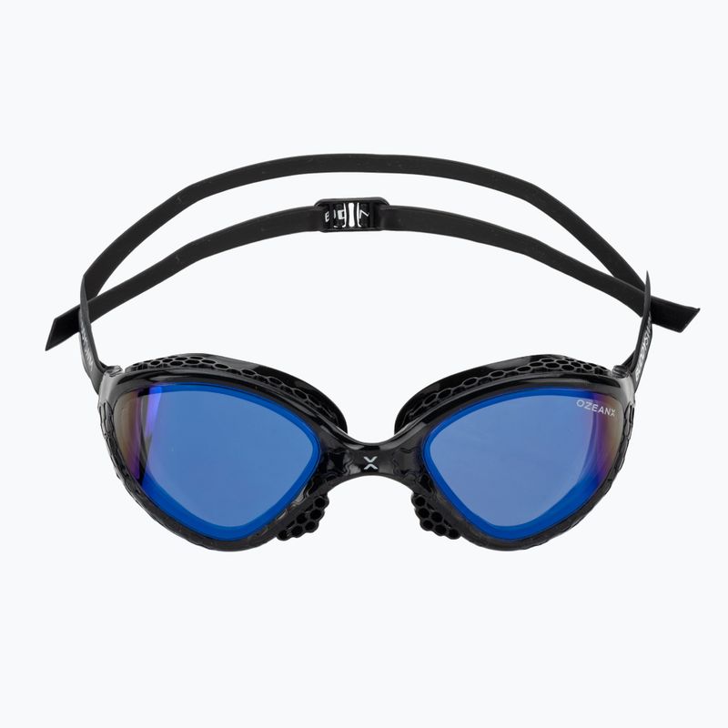 Schwimmbrille BuddySwim OzeanX Mirror black / blue 2