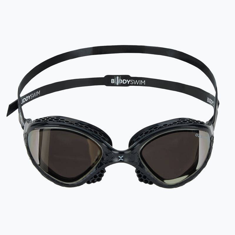 Schwimmbrille BuddySwim OzeanX Mirror black / silver 2