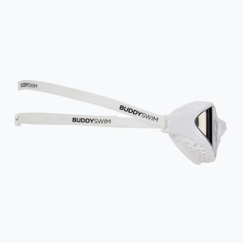 Schwimmbrille BuddySwim OzeanX Mirror white / silver 3
