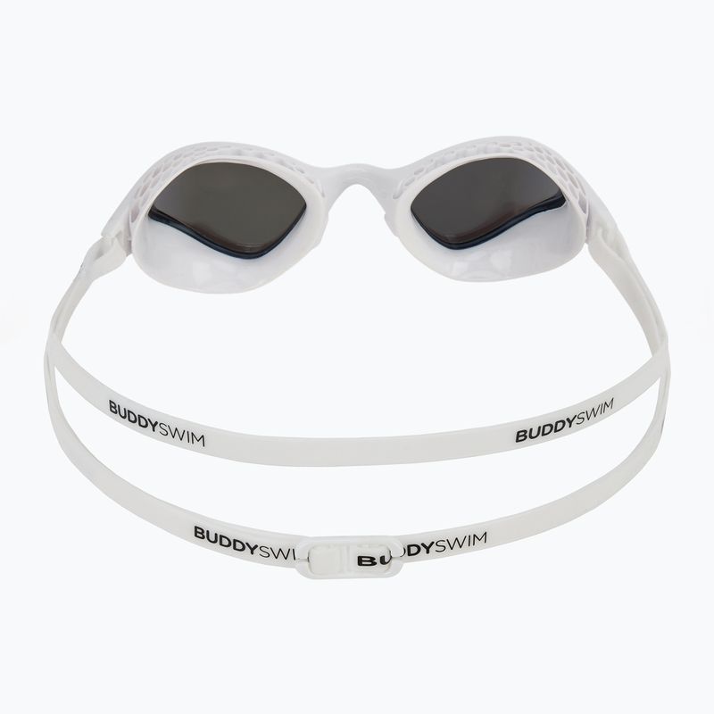 Schwimmbrille BuddySwim OzeanX Mirror white / silver 4
