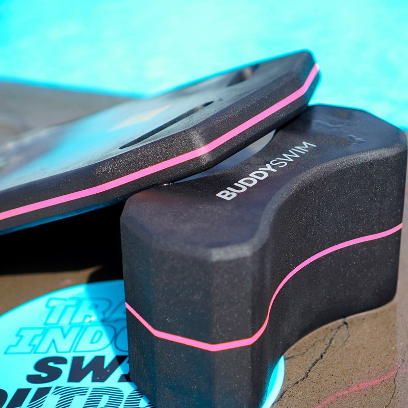 Schwimmbrett BuddySwim Pull Buoy black/pink 5