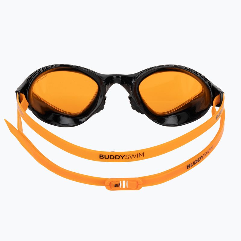 Schwimmbrille BuddySwim Ozean black/orange/orange 4