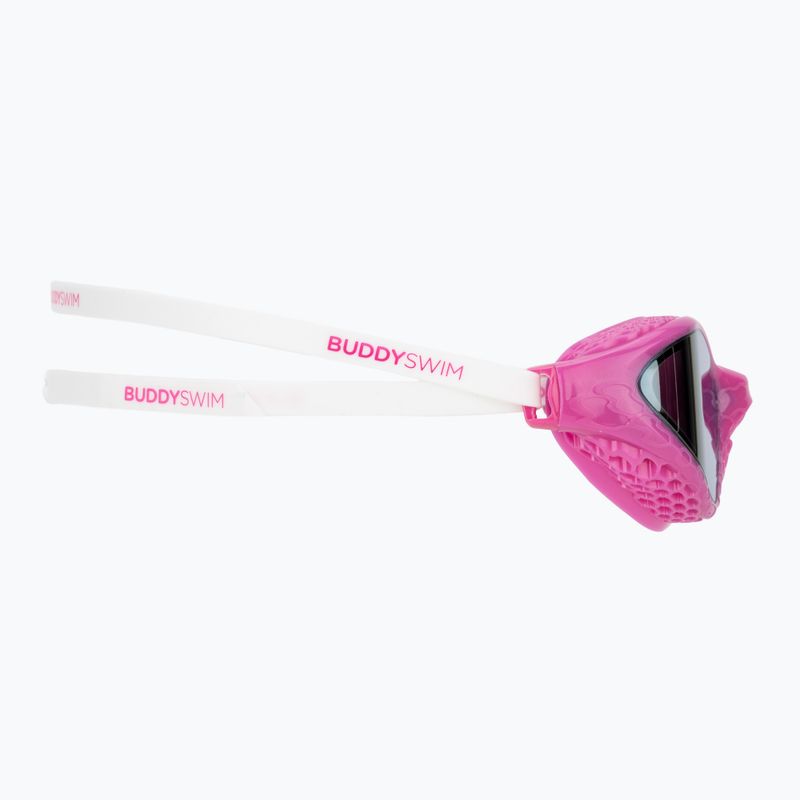 Schwimmbrille BuddySwim OzeanX Mirror pink/white/iridium 3