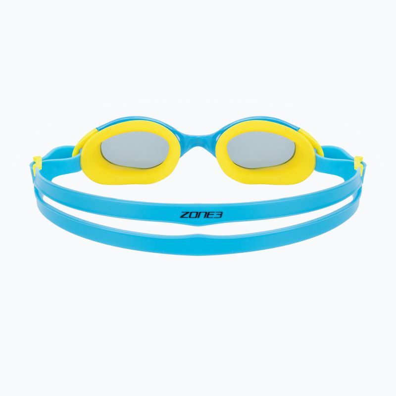 ZONE3 Aquahero blau/gelb/klar Schwimmbrille 5