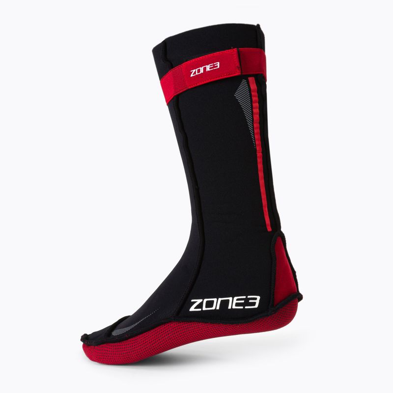 Zone3 Neoprensocken rot/schwarz NA18UNSS108 2