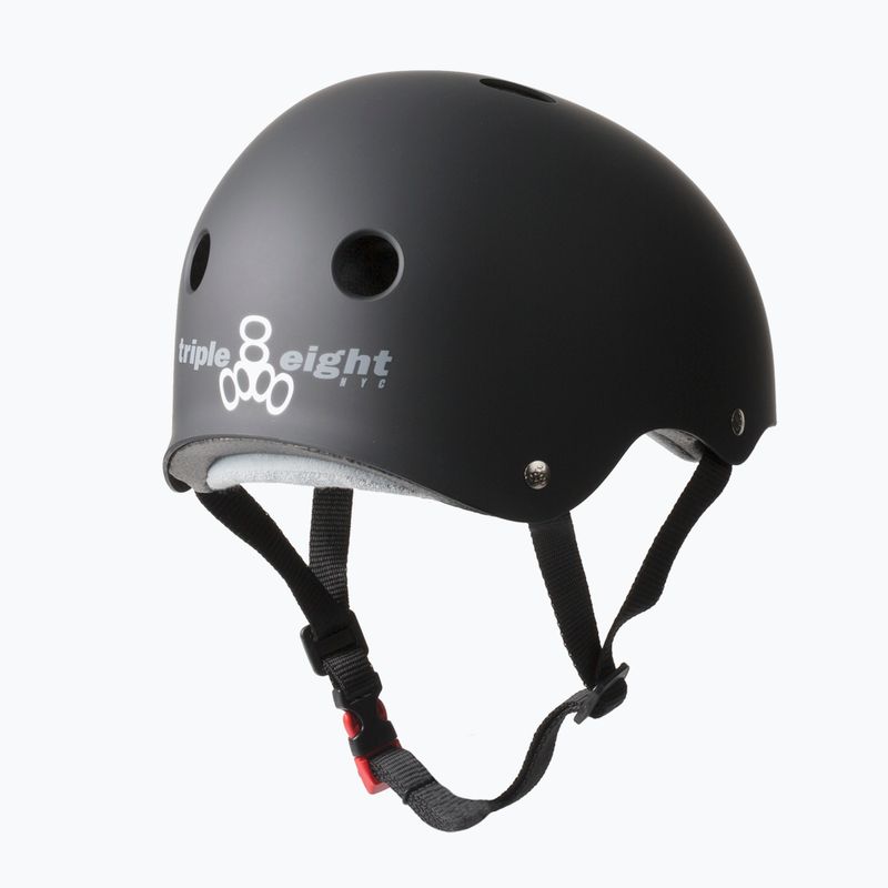 Triple Eight The Certified Sweatsaver Helm schwarz-matt 2