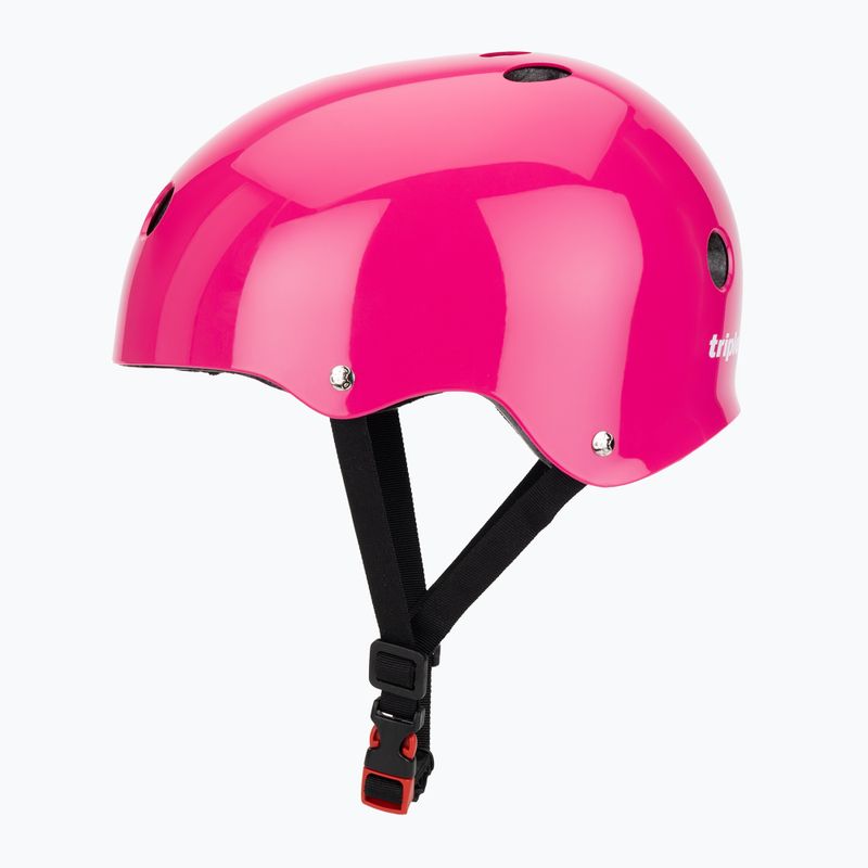 Triple Eight The Certified Sweatsaver rosa glänzender Helm 3