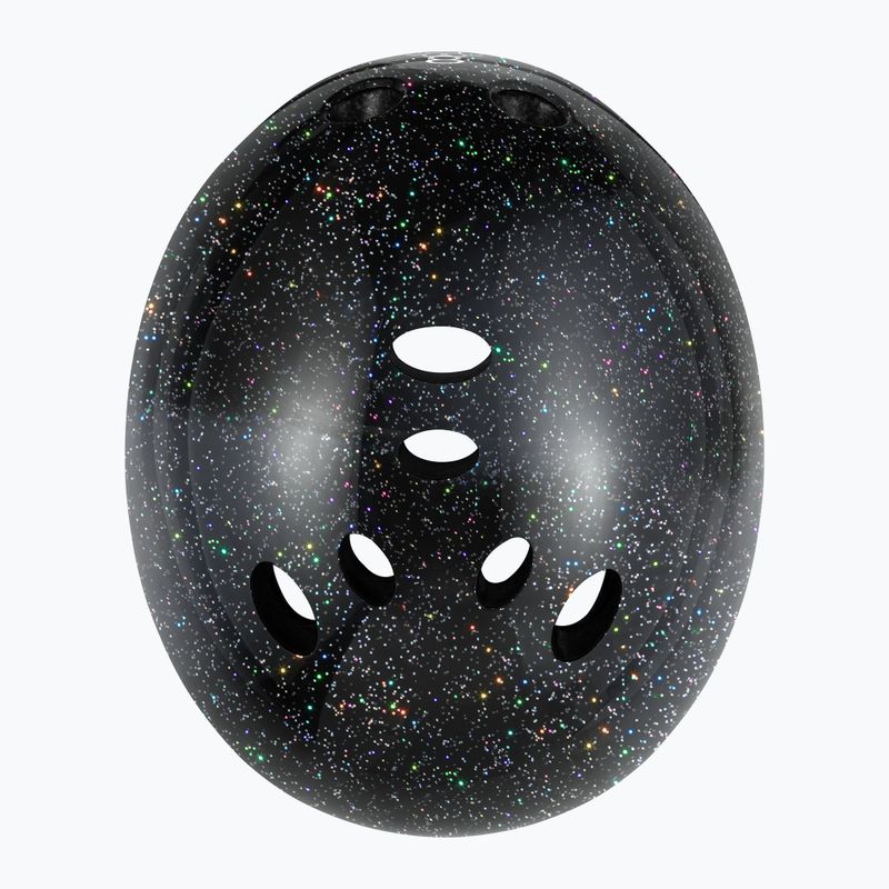 Triple Eight The Certified Sweatsaver schwarzer Glitzerhelm 3