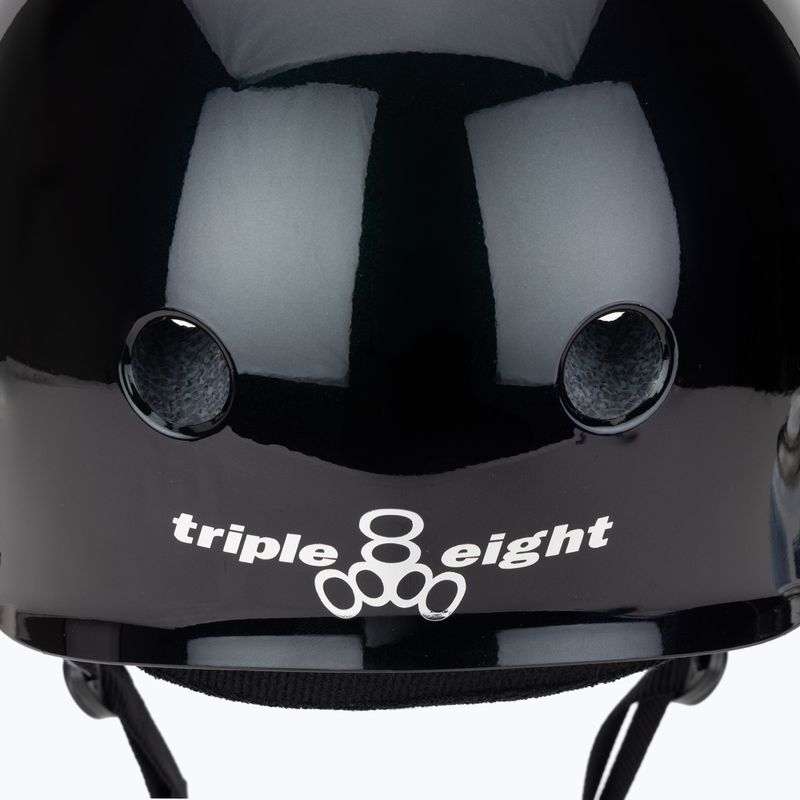 Helm Triple Eight Deep Cover Barbie Skates purple/green 8