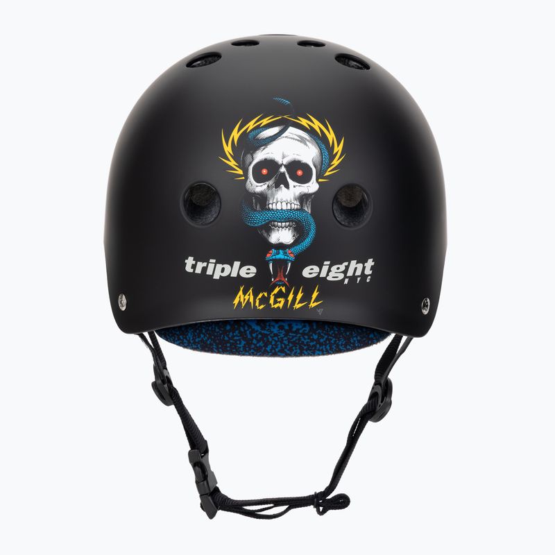 Helm Triple Eight Deep Cover Mike Mcgill black mcgill 4
