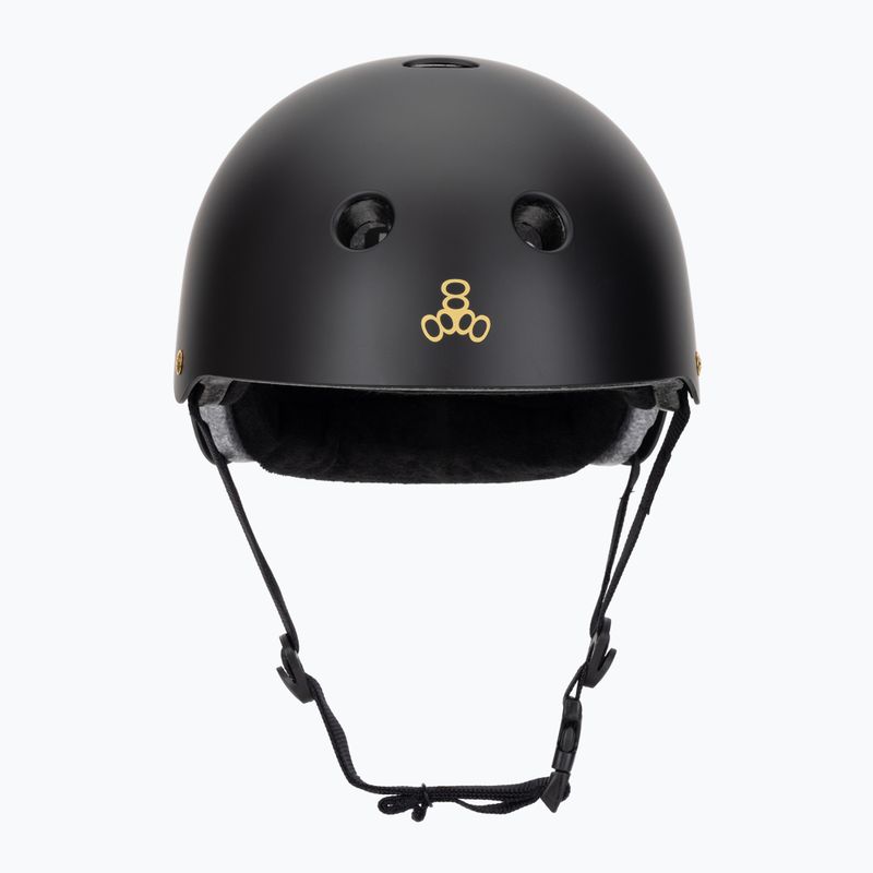 Helm Triple Eight Deep Cover Keegan Palmer black keegan 2
