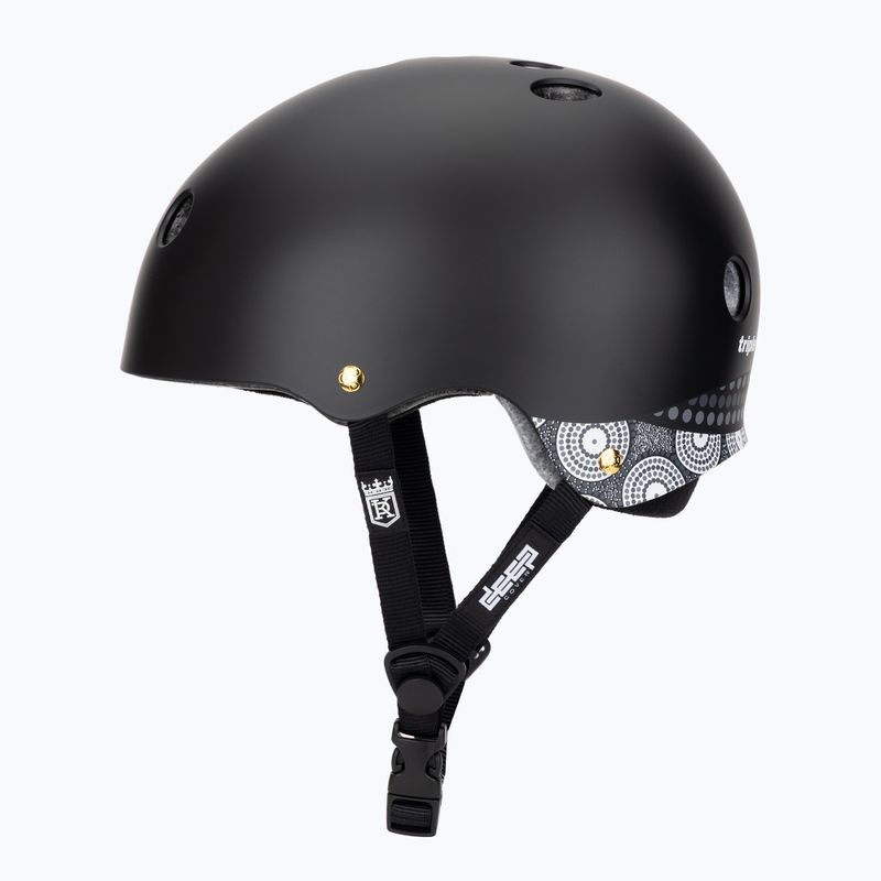 Helm Triple Eight Deep Cover Keegan Palmer black keegan 3