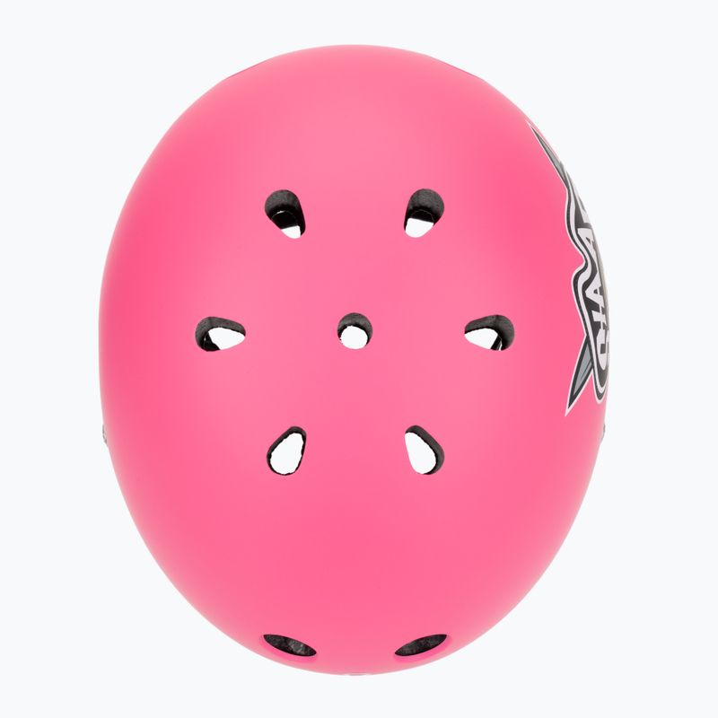 Kinderhelm Triple Eight Youth Lil 8 Staab neon pink 6