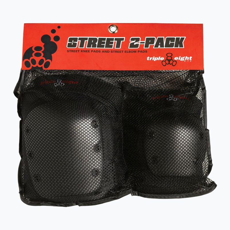 Schützer-Set Schutzset Triple Eight Street Knee&Elbow black 2