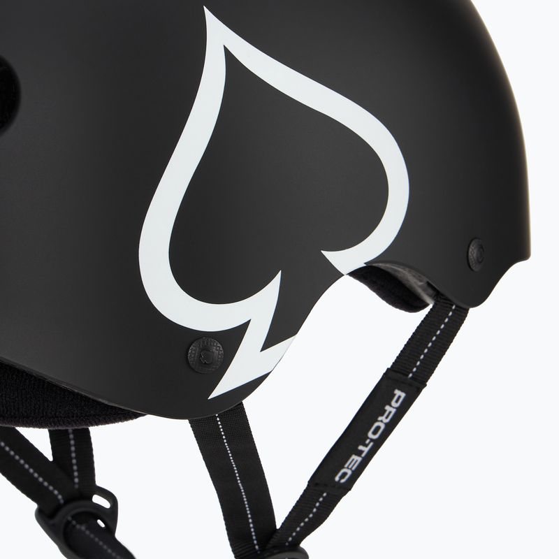 Pro-Tec Low Pro mattschwarzer Helm 7
