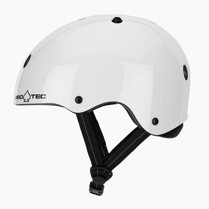 Pro-Tec Low Pro Helm glänzend weiß 3