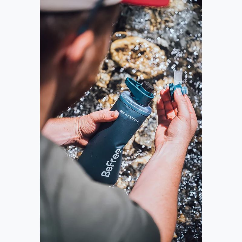 Outdoor-Flasche mit Filter Katadyn BeFree Filter AC 1 l slate blue 7