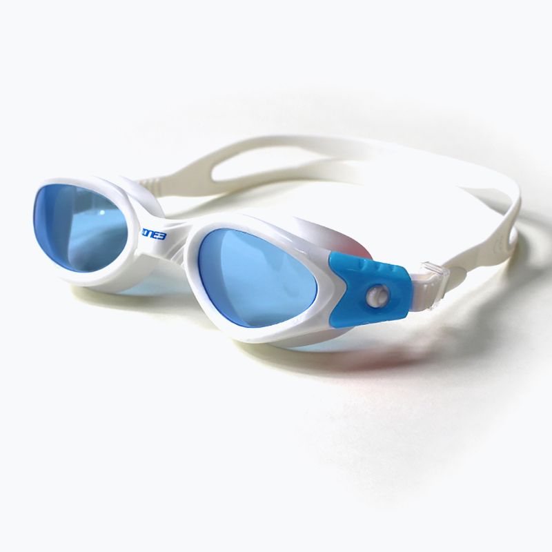 Schwimmbrille ZONE3 Apollo Swim white/blue/tinted blue