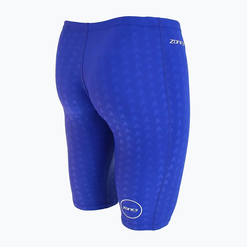Herren-Schwimmjammer ZONE3 FINA Approved Performance Speed blue/white 2