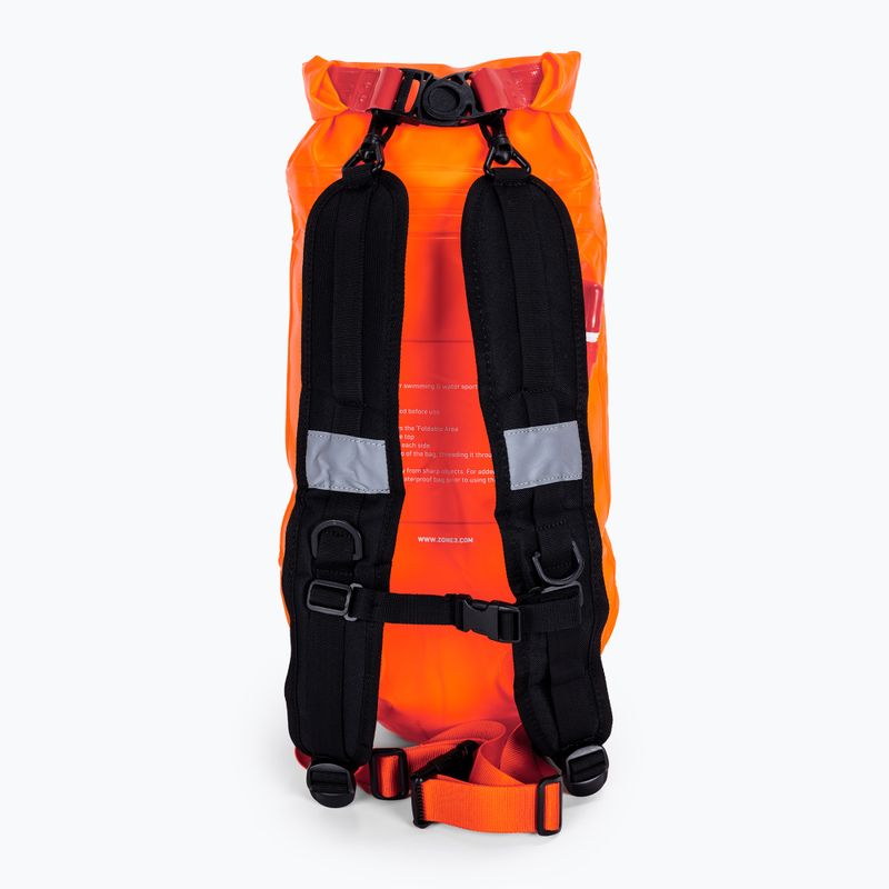 Zone3 Swim Run Drybag orange SA18SRDB113 Rettungsboje 2