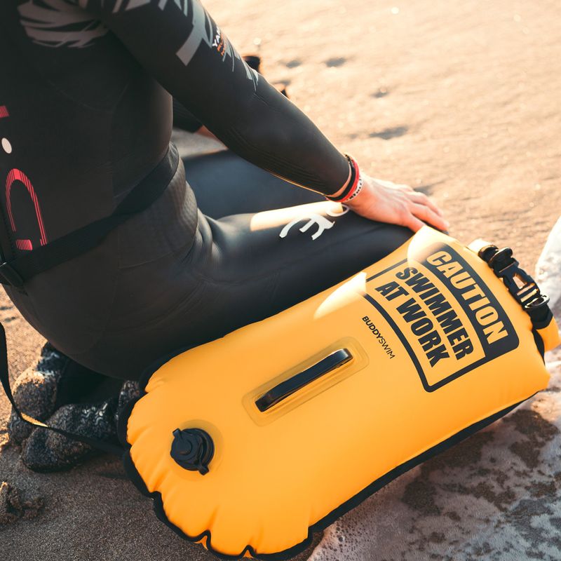 Rettungsboje BuddySwim CSW Dry Bag 28 l yellow 6
