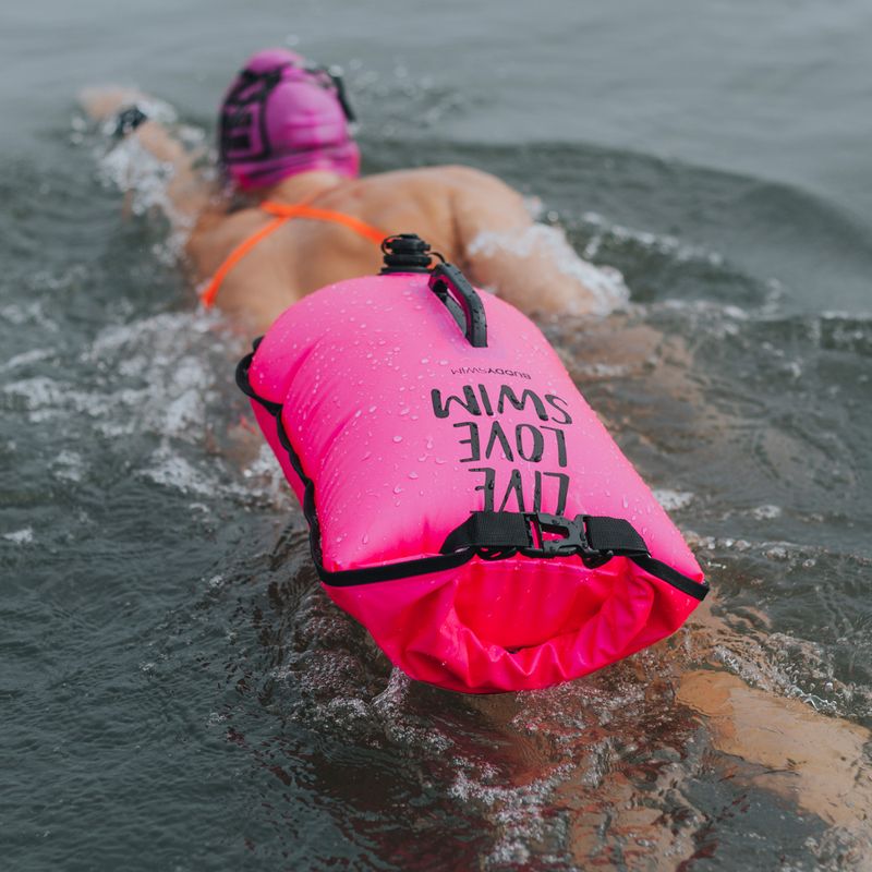 Rettungsboje BuddySwim CSW Dry Bag 20 l pink 7