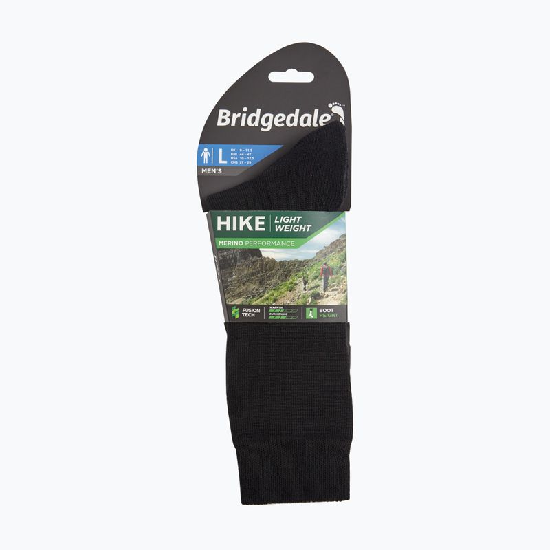 Herrensocken Bridgedale Lightweight Merino Performance Boot Original black 4