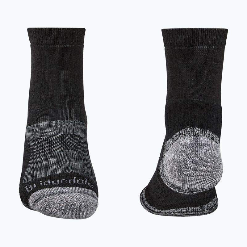 Herrensocken Bridgedale Lightweight Merino Performance 3/4 Crew Original black/silver 2