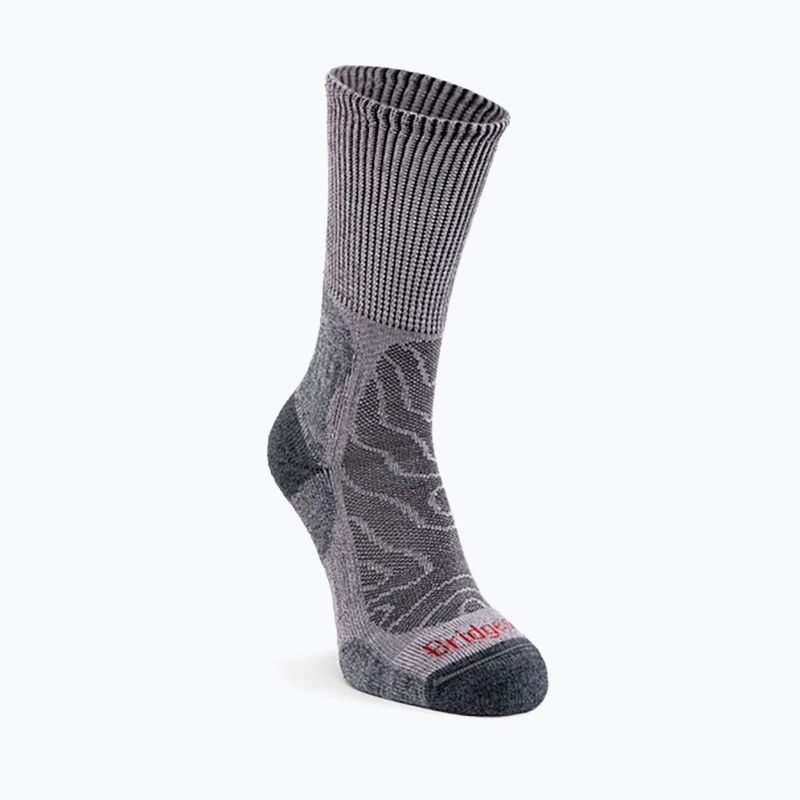 Herrensocken Bridgedale Lightweight Merino Comfort Boot Original grey 3
