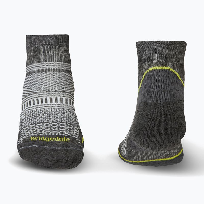 Herren-Trekkingsocken Bridgedale Hike Ultralight Coolmax® Performance Low graphite 2