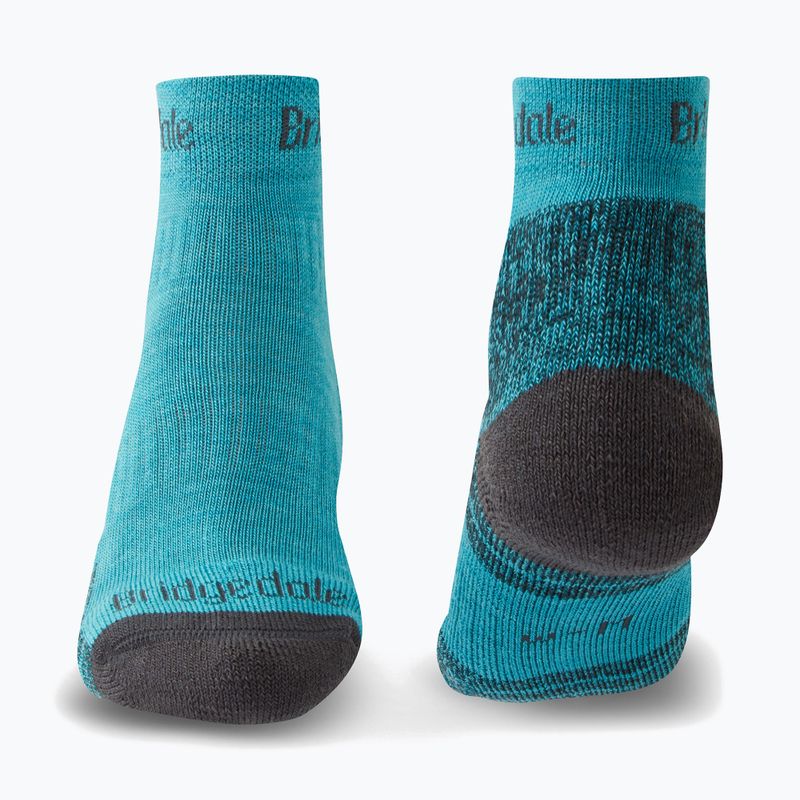 Damensocken Bridgedale Hike Lightweight Performance Ankle turquoise/navy 2