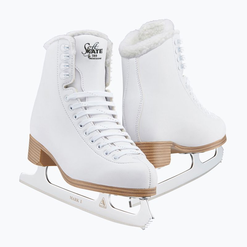 Damen-Kunstlaufschlittschuhe Jackson Classic 380 Ultima Mark I Blade white 9