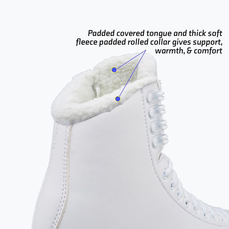 Damen-Kunstlaufschlittschuhe Jackson Classic 380 Ultima Mark I Blade white 12