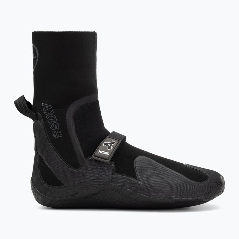 Neopren-Schuhe Xcel Axis Round Toe 3 mm black 2
