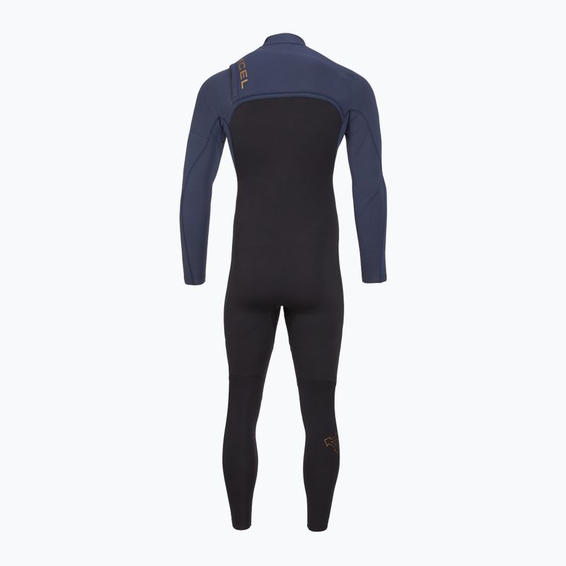 Herren Schwimm-Neoprenanzug Xcel Comp+ 5/4 mm Full black/blue nights 3