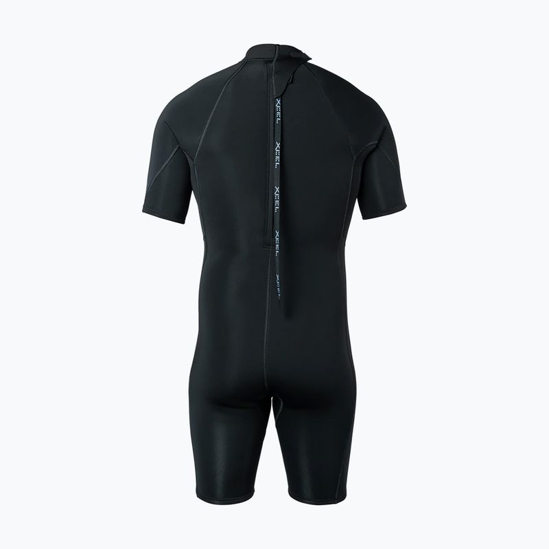 Herren Schwimm-Neoprenanzug Xcel Axis Back Zip Spring 2 mm SS black 2
