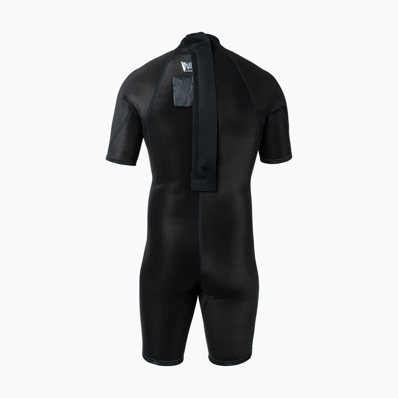 Herren Schwimm-Neoprenanzug Xcel Axis Back Zip Spring 2 mm SS black 4