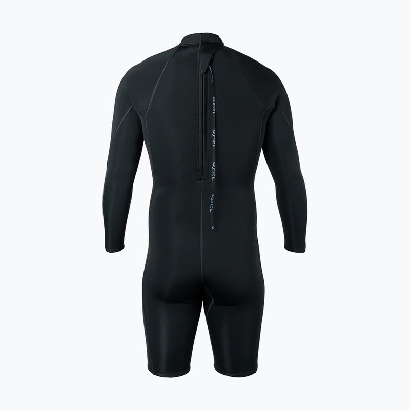 Herren Schwimm-Neoprenanzug Xcel Axis Back Zip Spring 2 mm LS black 2