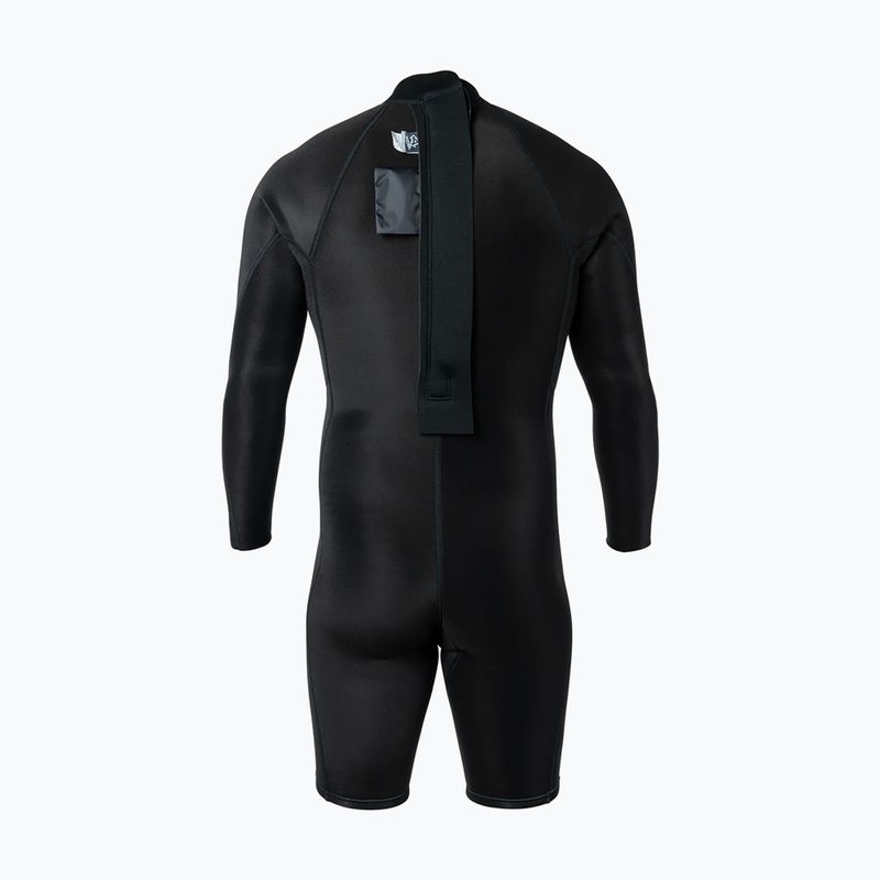 Herren Schwimm-Neoprenanzug Xcel Axis Back Zip Spring 2 mm LS black 4