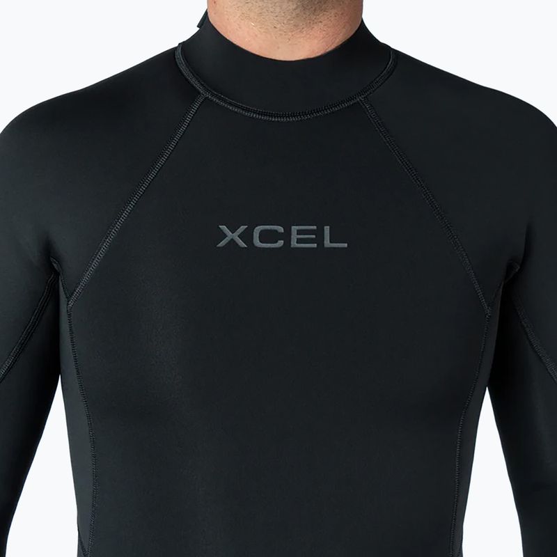 Herren Schwimm-Neoprenanzug Xcel Axis Back Zip Spring 2 mm LS black 5
