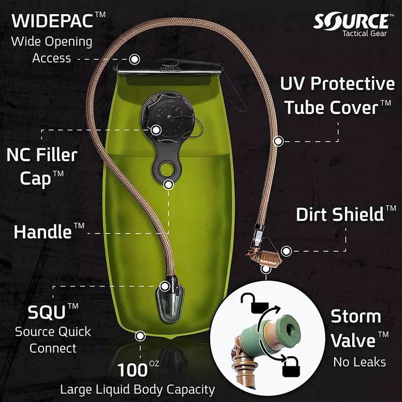 Source Tactical WXP 3 Liter schwarz 5
