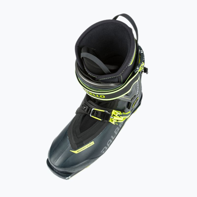 Herren Skischuh Dalbello Quantum Evo dunkelblau/fluo gelb 4