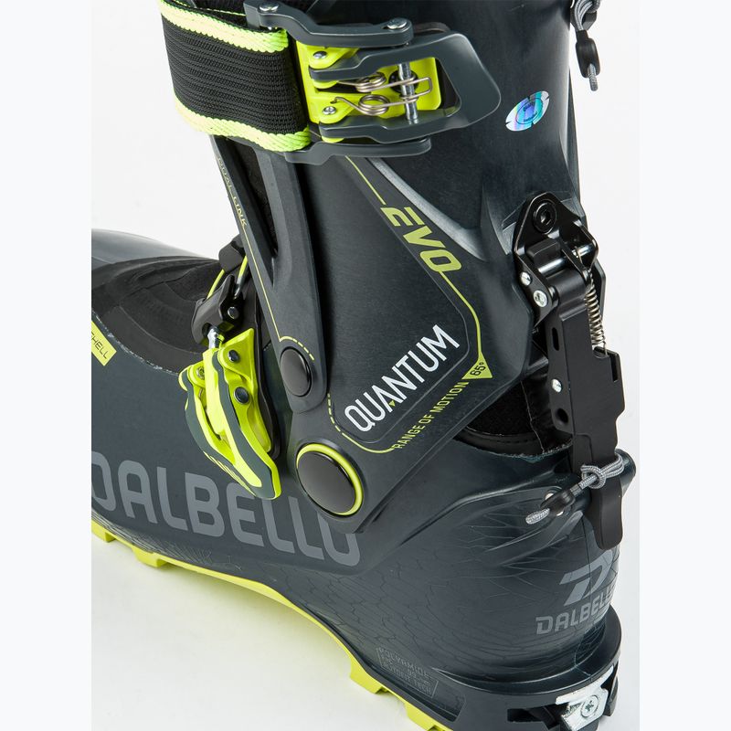 Herren Skischuh Dalbello Quantum Evo dunkelblau/fluo gelb 5
