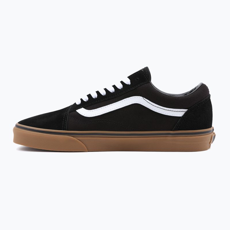 Vans UA Old Skool schwarz/medium gum Schuhe 10
