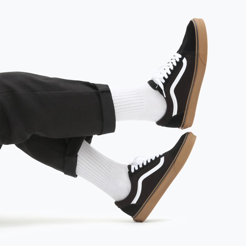 Vans UA Old Skool schwarz/medium gum Schuhe 13