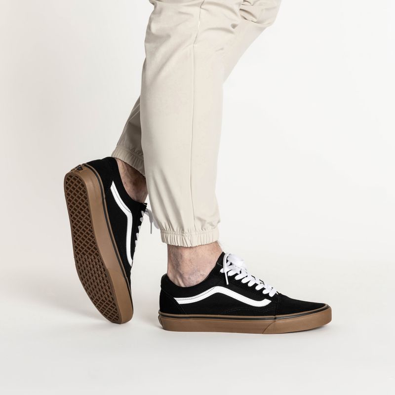 Vans UA Old Skool schwarz/medium gum Schuhe 2