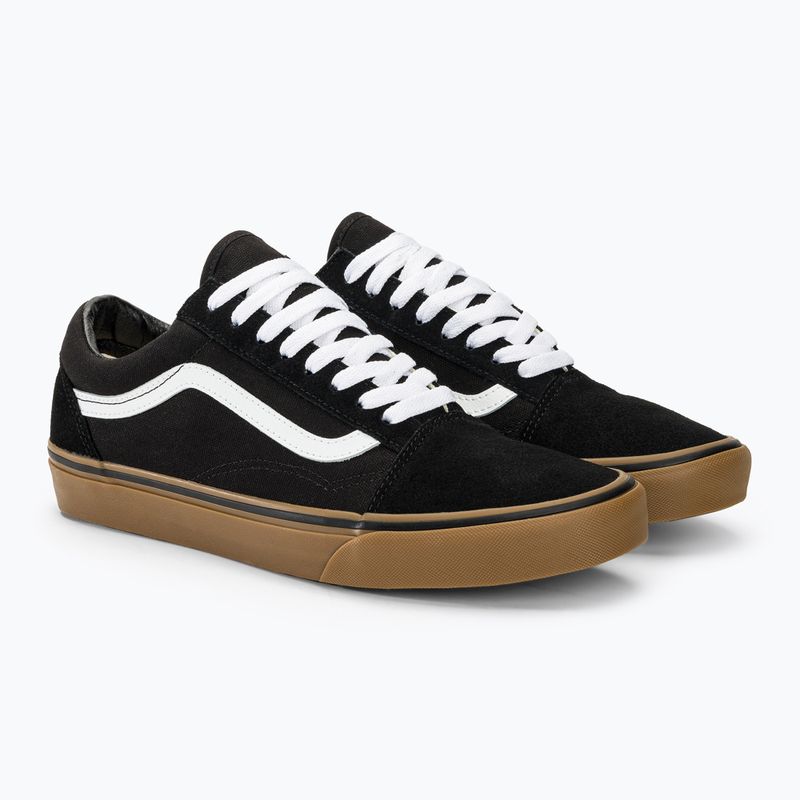 Vans UA Old Skool schwarz/medium gum Schuhe 5