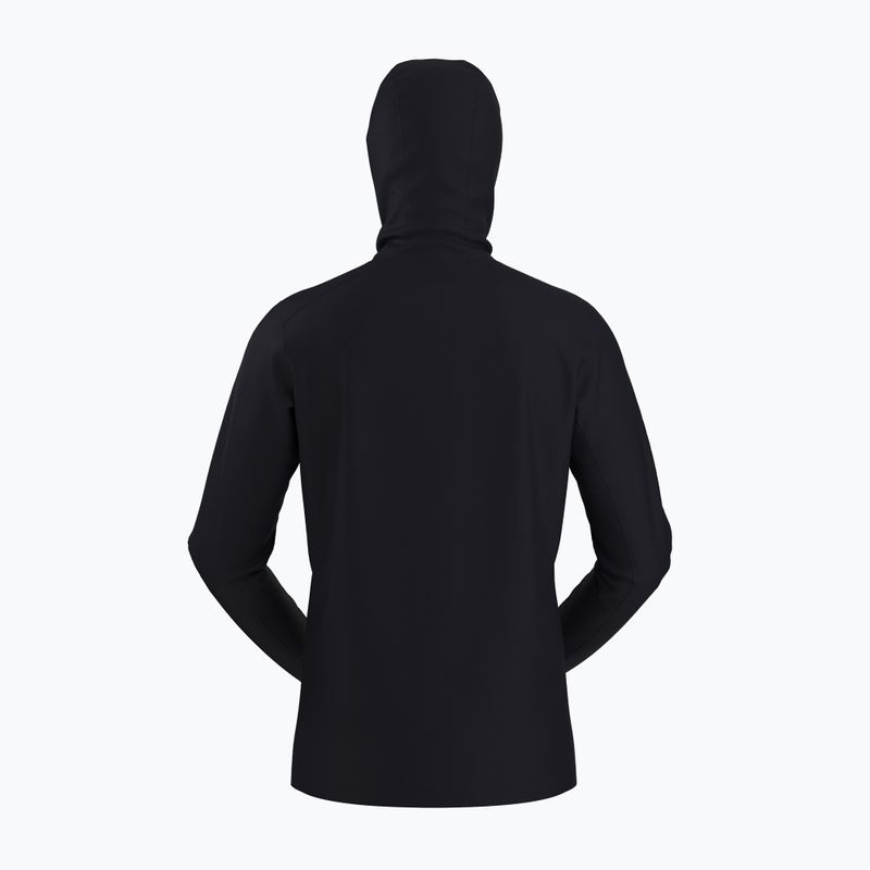 Herren Arc'teryx Ionoa Merino Wool Hoody Trekking Sweatshirt schwarz 2
