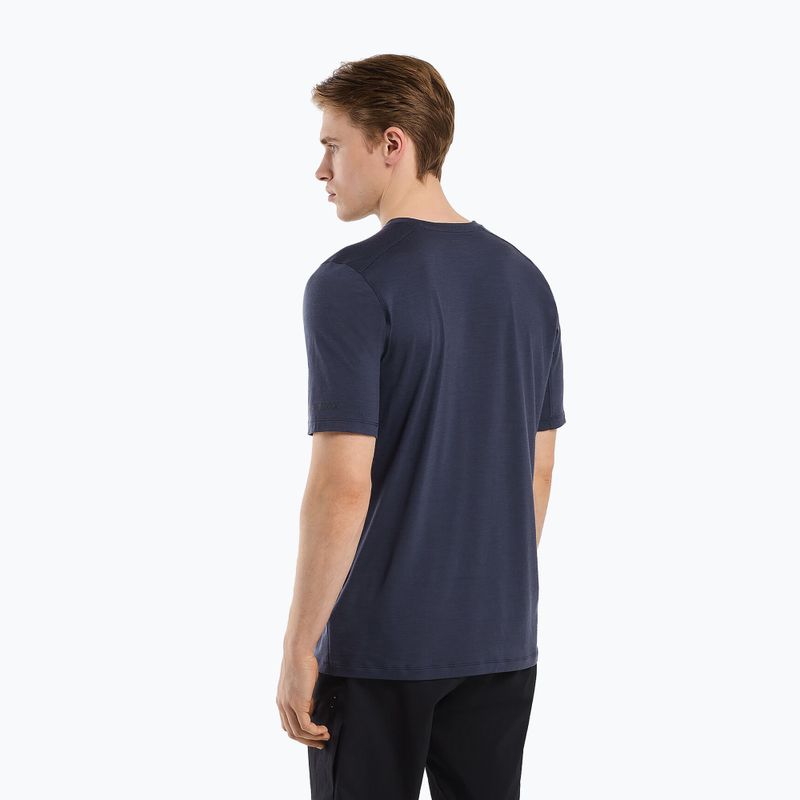 Herren Arc'teryx Ionia Merinowolle Logo-Trekkinghemd schwarz X000006796005 3