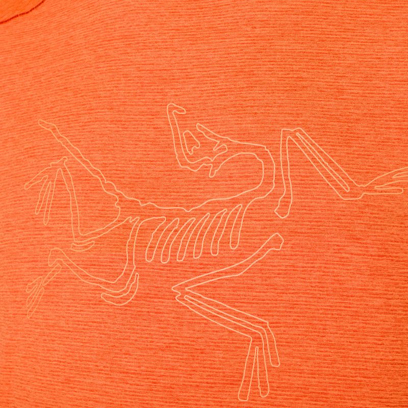 Herren Arc'teryx Cormac Logo Laufshirt orange X000006348035 3